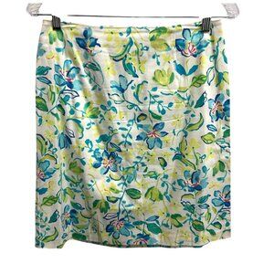 Sigrid Olsen Sport Floral Spring Easter Skirt Size 6